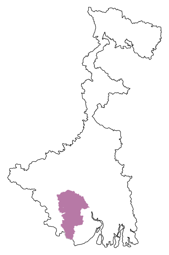 West Bengal Reach Map