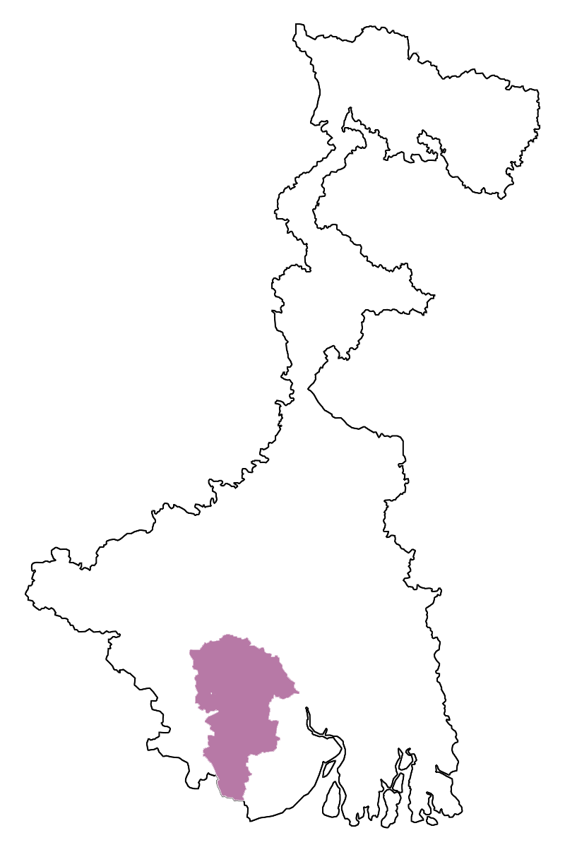 West Bengal Reach Map