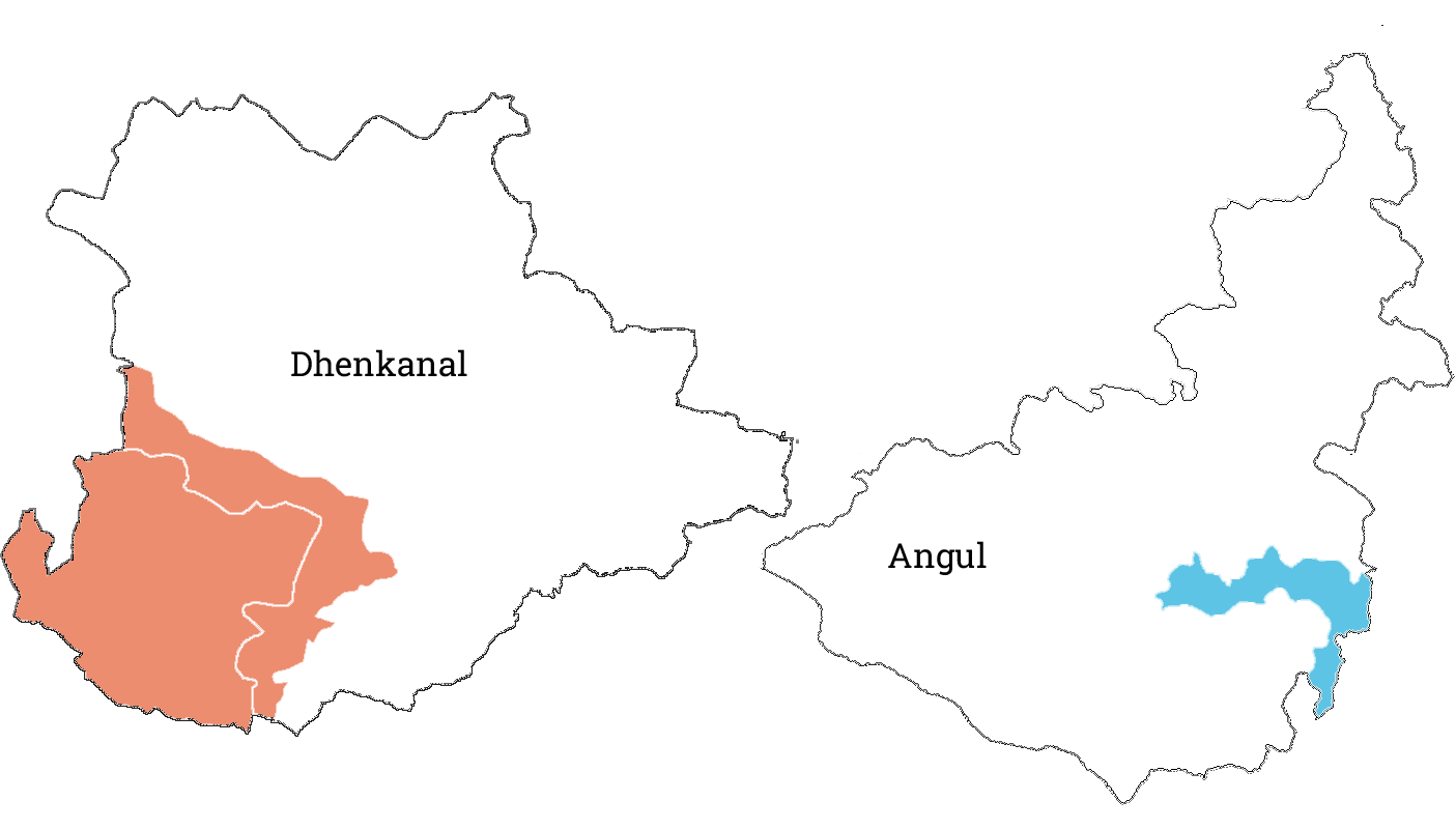 Dhenkenal Reach Map Aspire